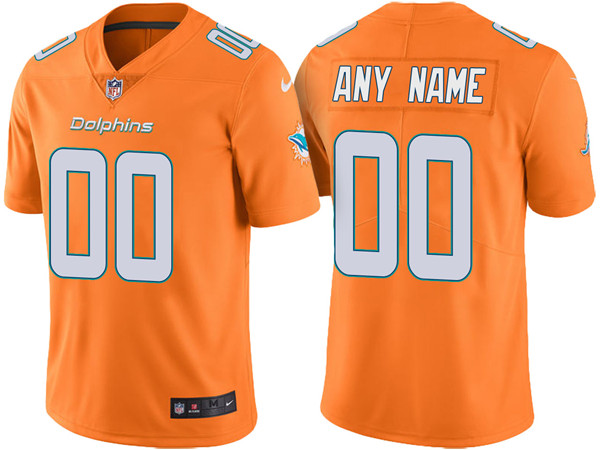 Custom Miami Dolphins Vapor Untouchable Limited Jersey